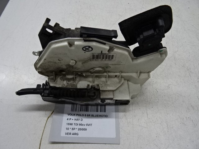 SERRURE DE PORTE ARRIÈRE GAUCHE Polo V (6R) (5K4839015), Autos : Pièces & Accessoires, Utilisé, Arrière, Volkswagen