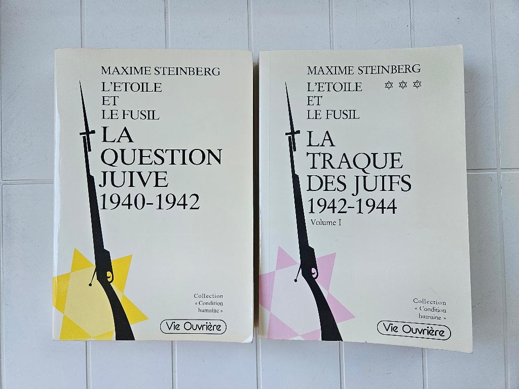 De ster en het geweer - Maxime Steinberg, Maxime Steinberg, Ophalen of Verzenden, Tweede Wereldoorlog, Gelezen