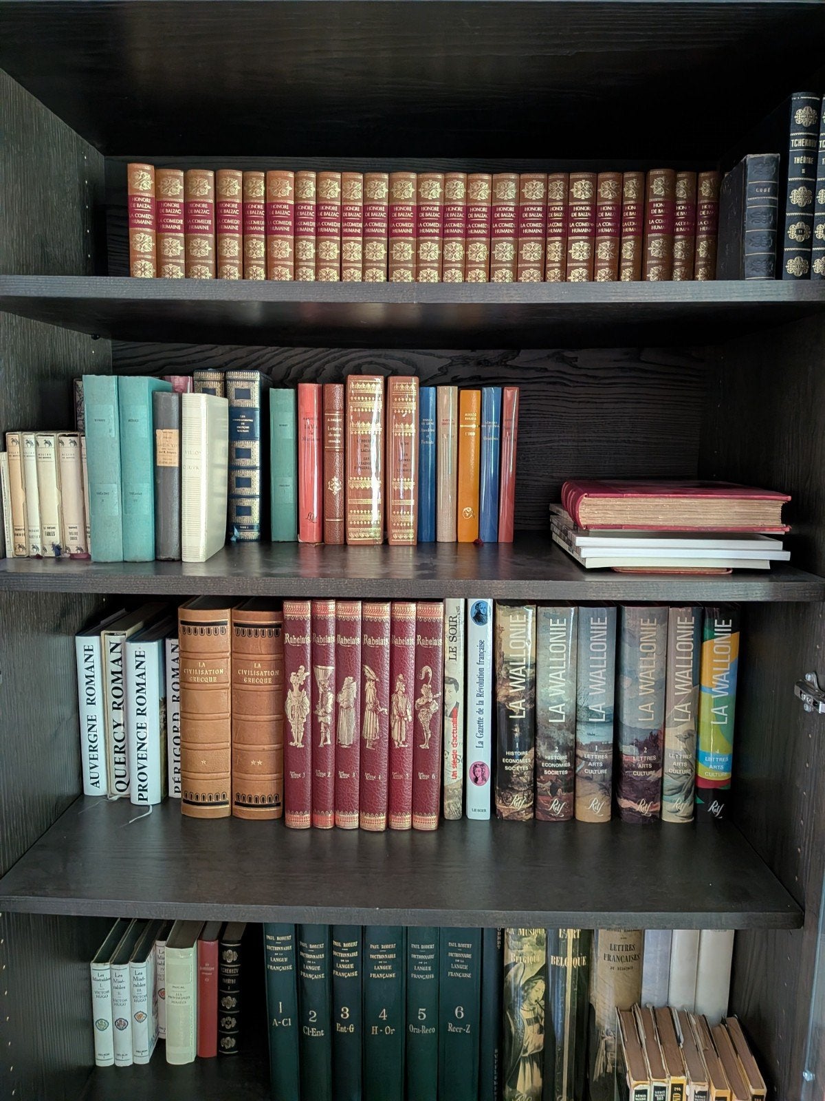 Importante bibliothèque de lettré -Classiques, Livres ancien, Livres, Encyclopédies, Enlèvement