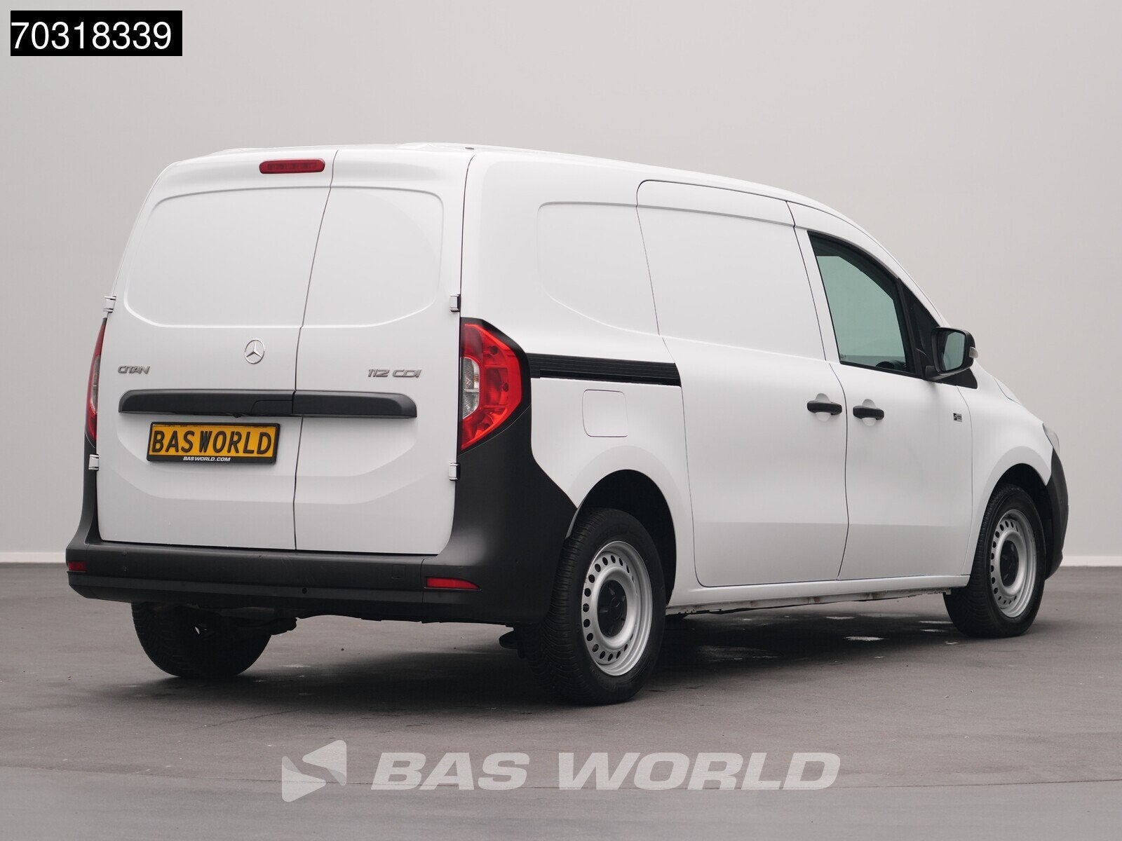 Mercedes Citan 112 CDI L2H1 LED Airco Camera Cruise Parkeers, Auto's, Dealer onderhouden, Stof, Gebruikt, Euro 6