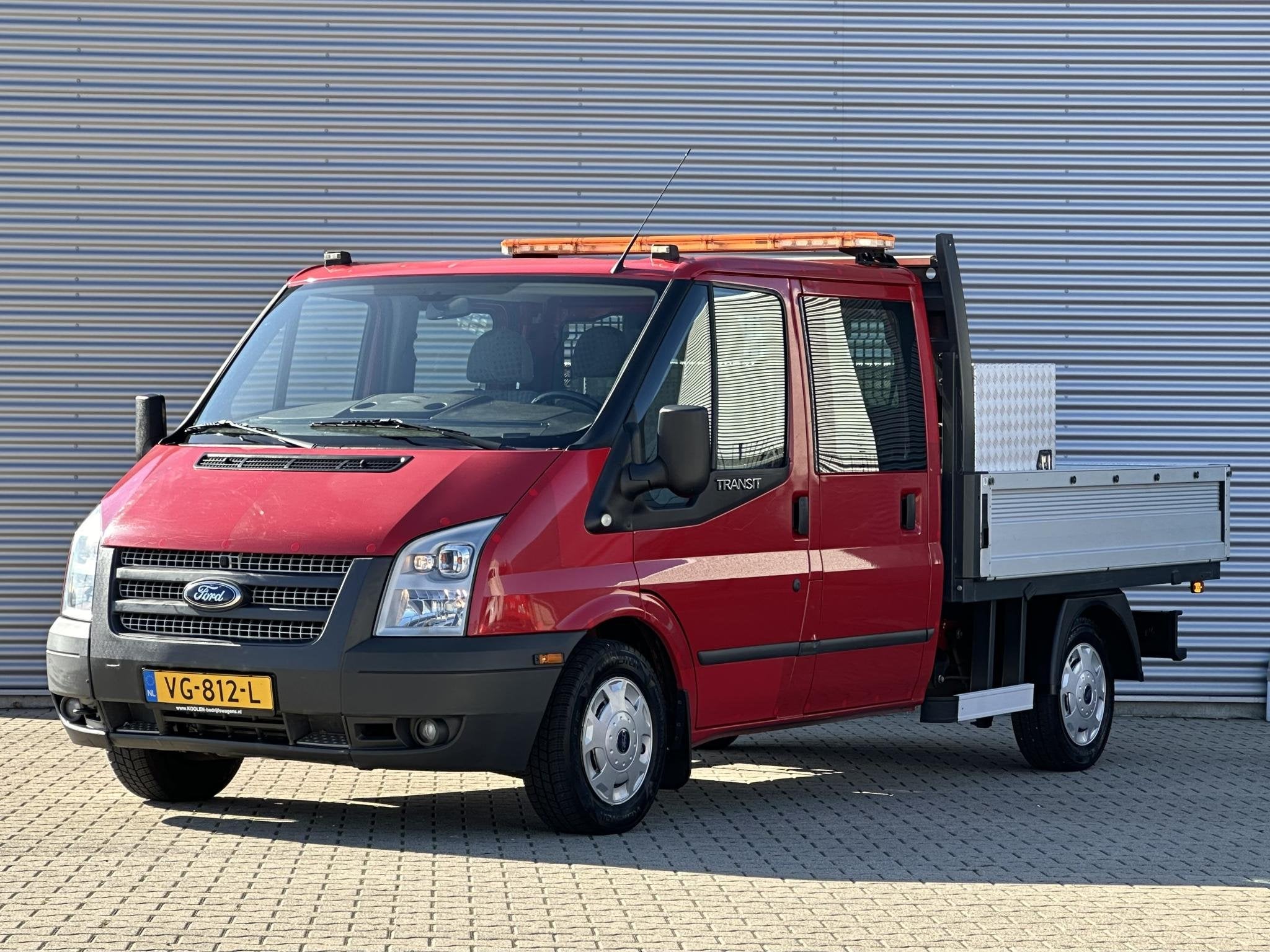 Ford Transit 300M 2.2 TDCI DC Dubbele cabine TOPSTAAT 84DKM!, Euro 5, Achat, 4 portes, Entreprise