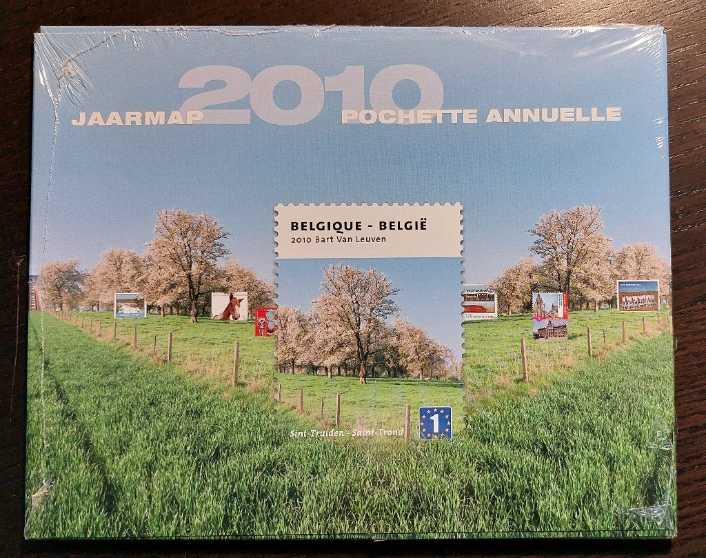 België: Jaarmap Bpost 2010 - ongeopend, Postzegels en Munten, Orginele gom, Ophalen of Verzenden, Zonder stempel, Postfris