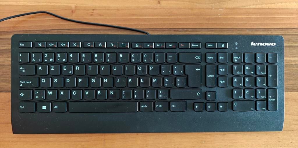 Lenovo bedraad toetsenbord., Ophalen, Bedraad