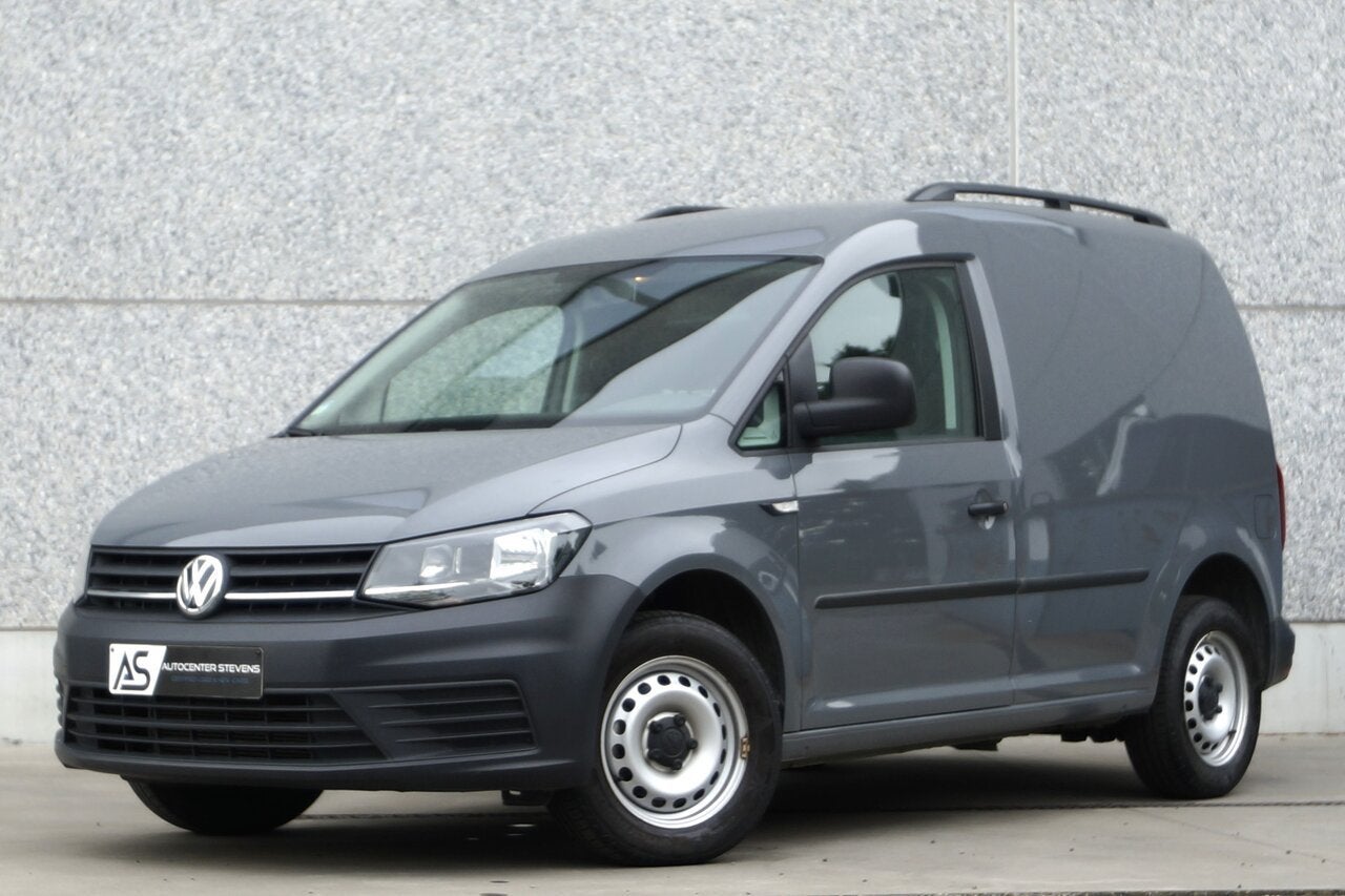 Volkswagen Caddy Van Start-up  2017, Autos, Camionnettes & Utilitaires, Argent ou Gris, Euro 6, 2 places, Noir