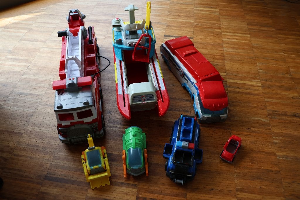 Paw Patrol wagens, Ophalen of Verzenden, Gebruikt