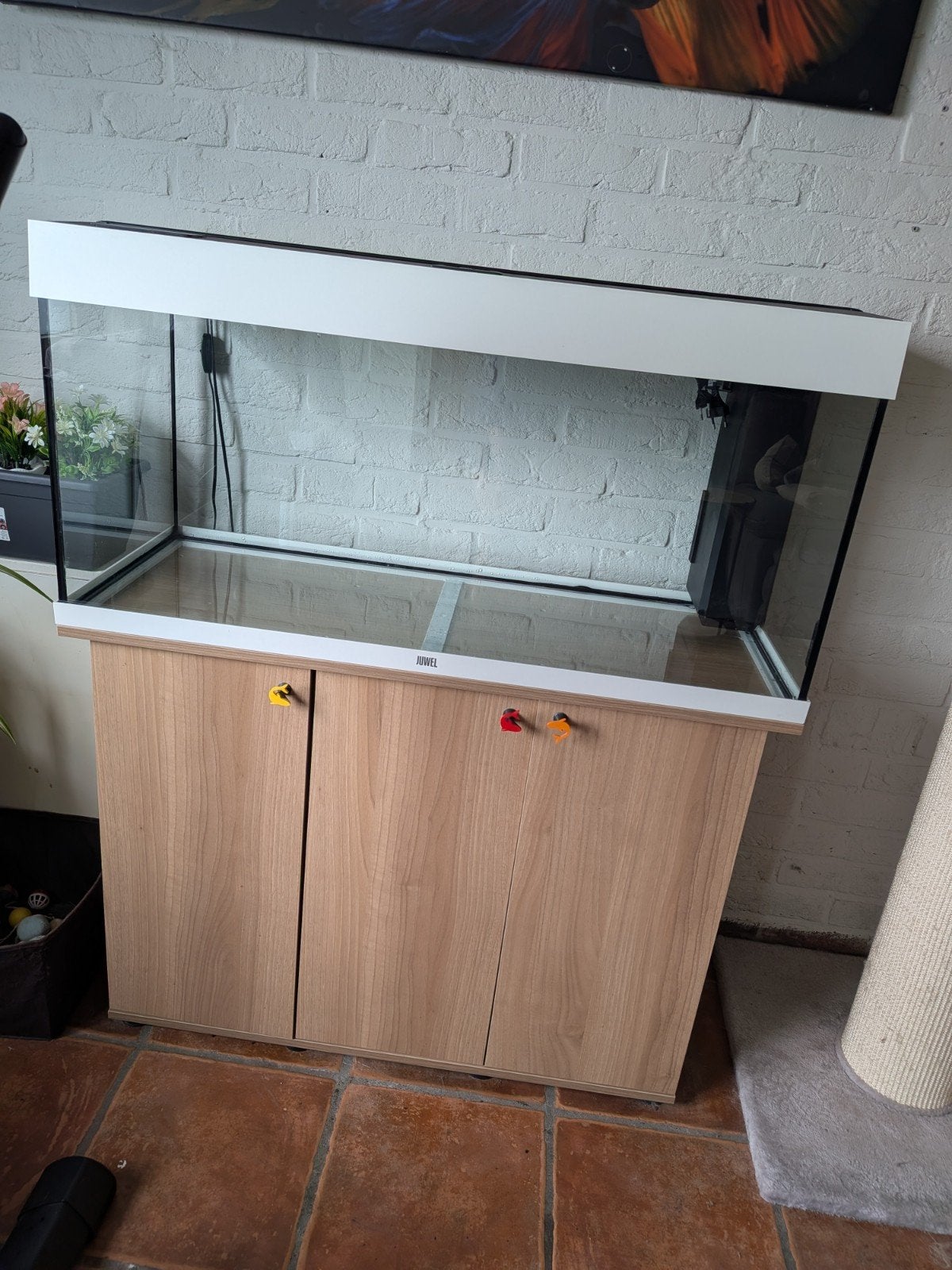 aquarium en kast, Ophalen, Verwarming, Filter, Juwel
