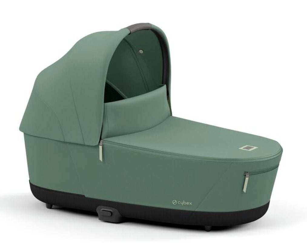Draagmand (Incl. regenhoes) | Cybex Priam Leaf Green, Gebruikt, Overige typen, Buik, Rug of Zij, Ophalen