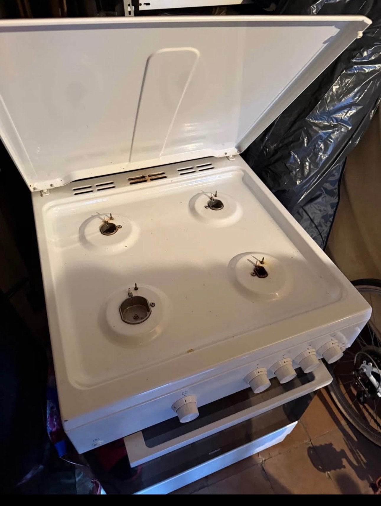 Cuisinière gaz de ville et. Four électrique, Electroménager, Enlèvement, Comme neuf