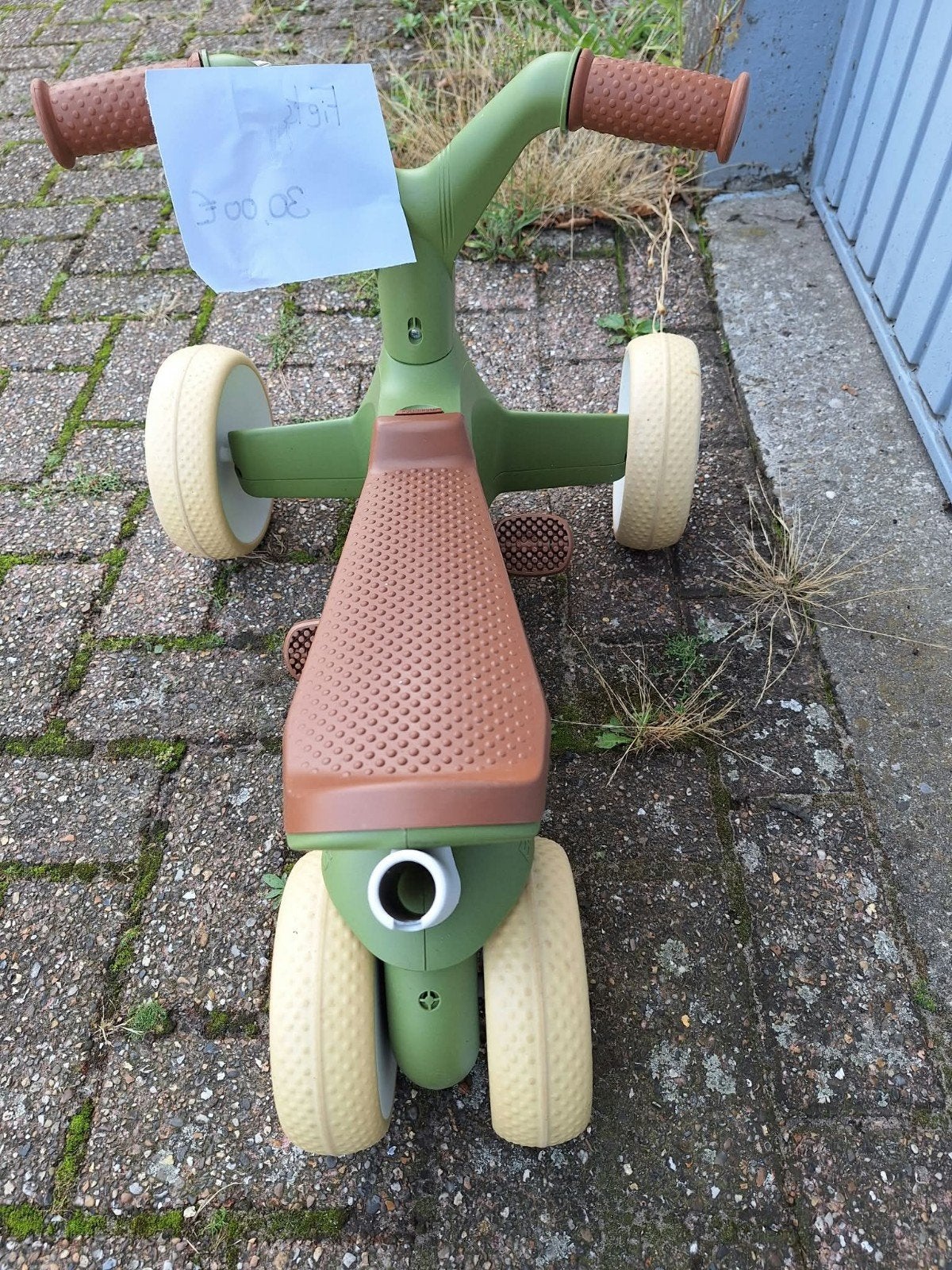 Loopfietsje/trapfietsje, Ophalen