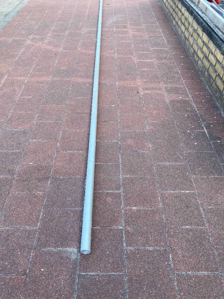 buis - rond profiel - steigerbuis 450cm, Ophalen, Zo goed als nieuw, Aluminium