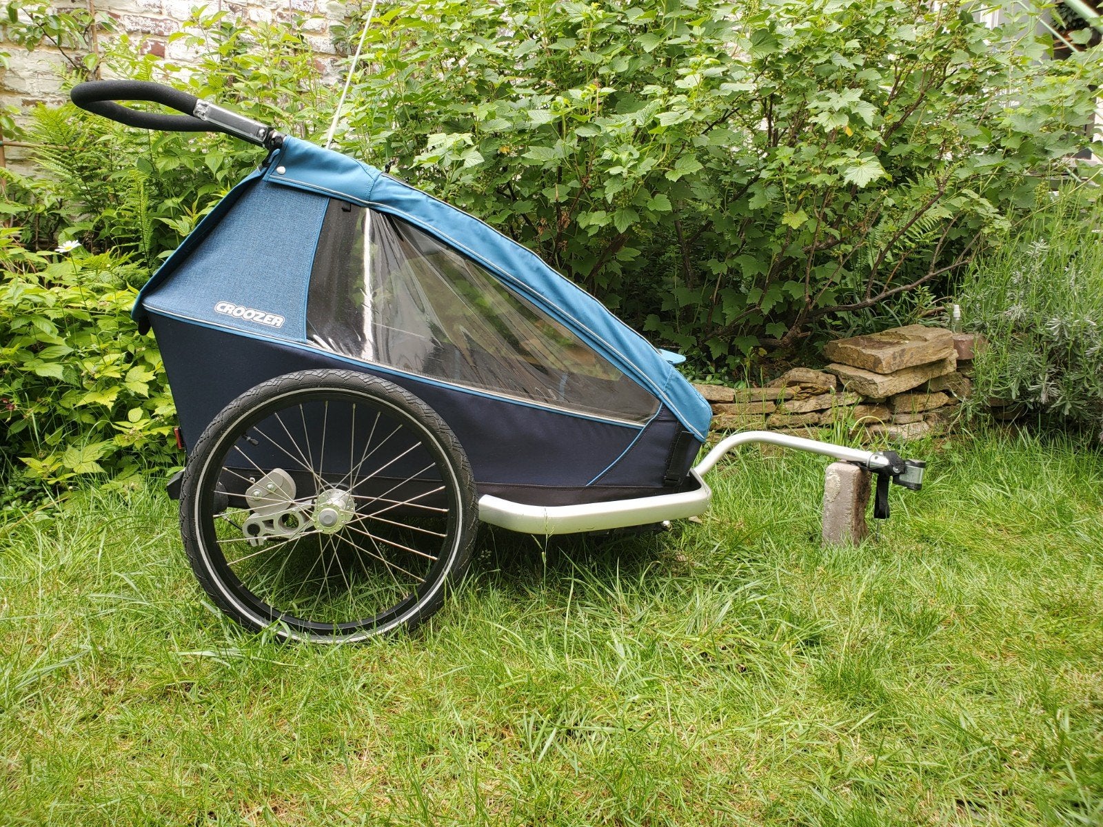 Remorque Croozer Kid for 1 avec suspension, Vélos & Vélomoteurs, Accessoires vélo | Remorques, Comme neuf, Remorque pour enfant