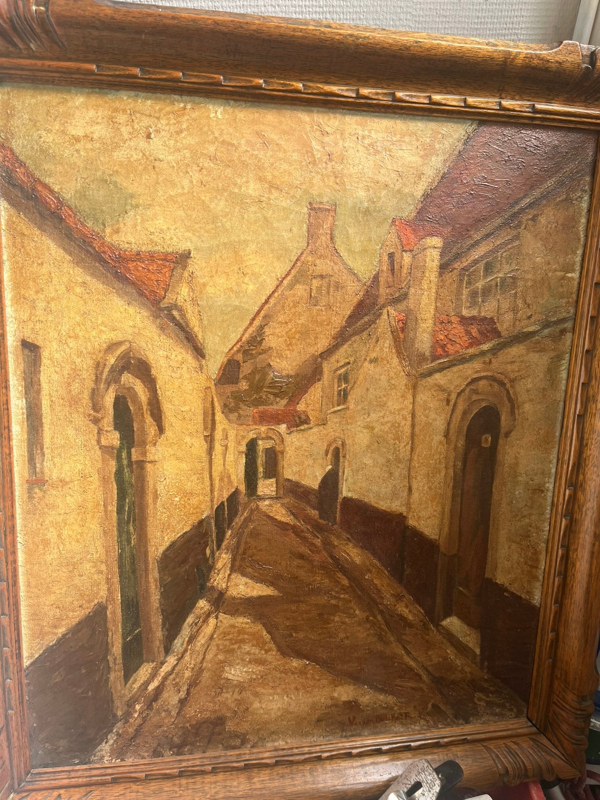 ancien tableau, Enlèvement