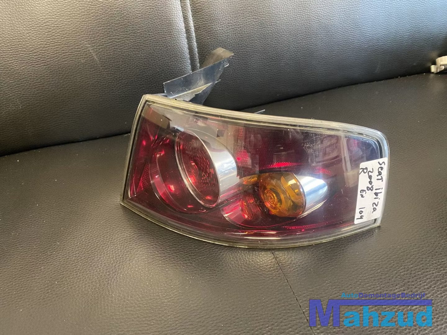 SEAT IBIZA 3 6L 6L1 Rechts buiten achterlicht 2002-2009, Autovia A-2, Km 585 585
08760  Martorell, ES, SEAT S.A., Utilisé, Customercare@seat.es