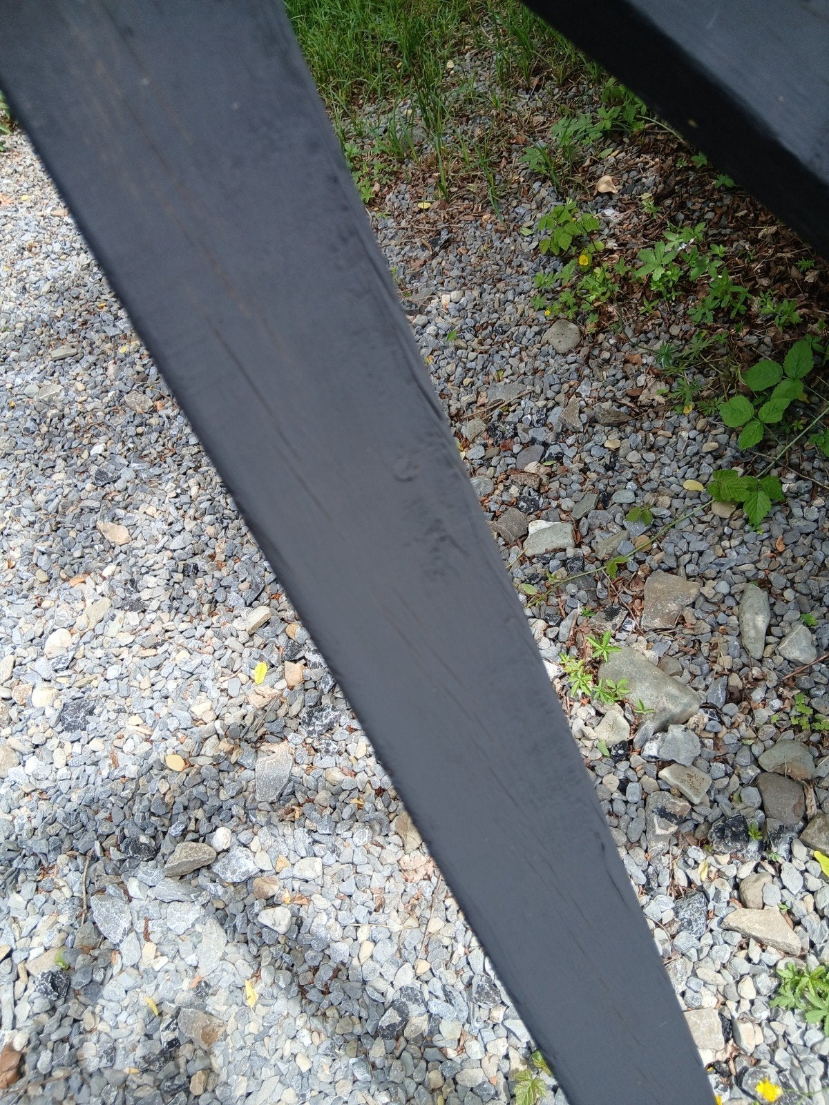 Peinture bois noire « faite maison »., Bricolage & Construction, Enlèvement ou Envoi, Noir, Peinture