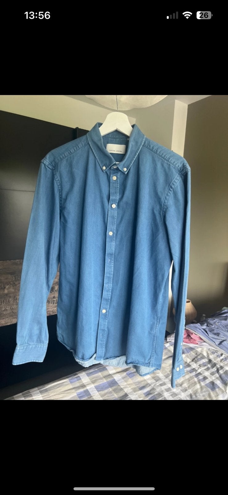 Jeans heren hemd Casual Friday maat L, Enlèvement, Comme neuf