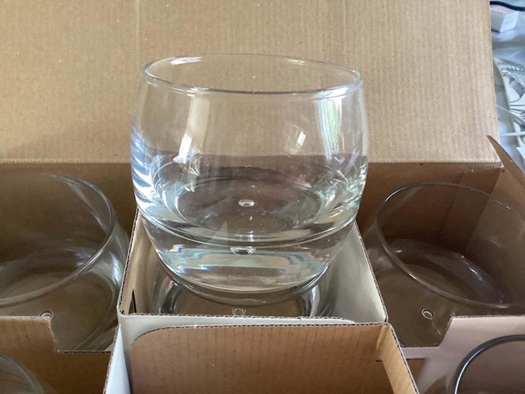 Gobelet en verre à vendre à Wavre, Collections, Enlèvement, Utilisé, Verre à eau