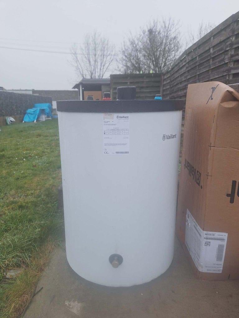 Echangeur sanitaire Vaillant  uniSTOR VIH R mixte 120 l, Enlèvement, Utilisé, Chaudière CC ou Chaudière combinée