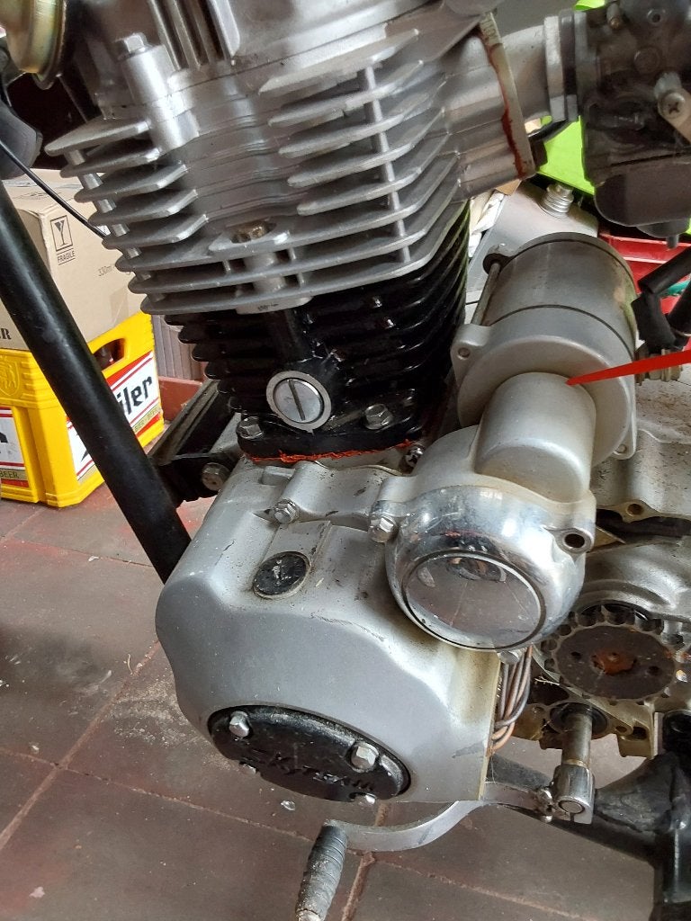 Motorblok 125cc 4takt skyteam, Enlèvement, Utilisé, Skyteam