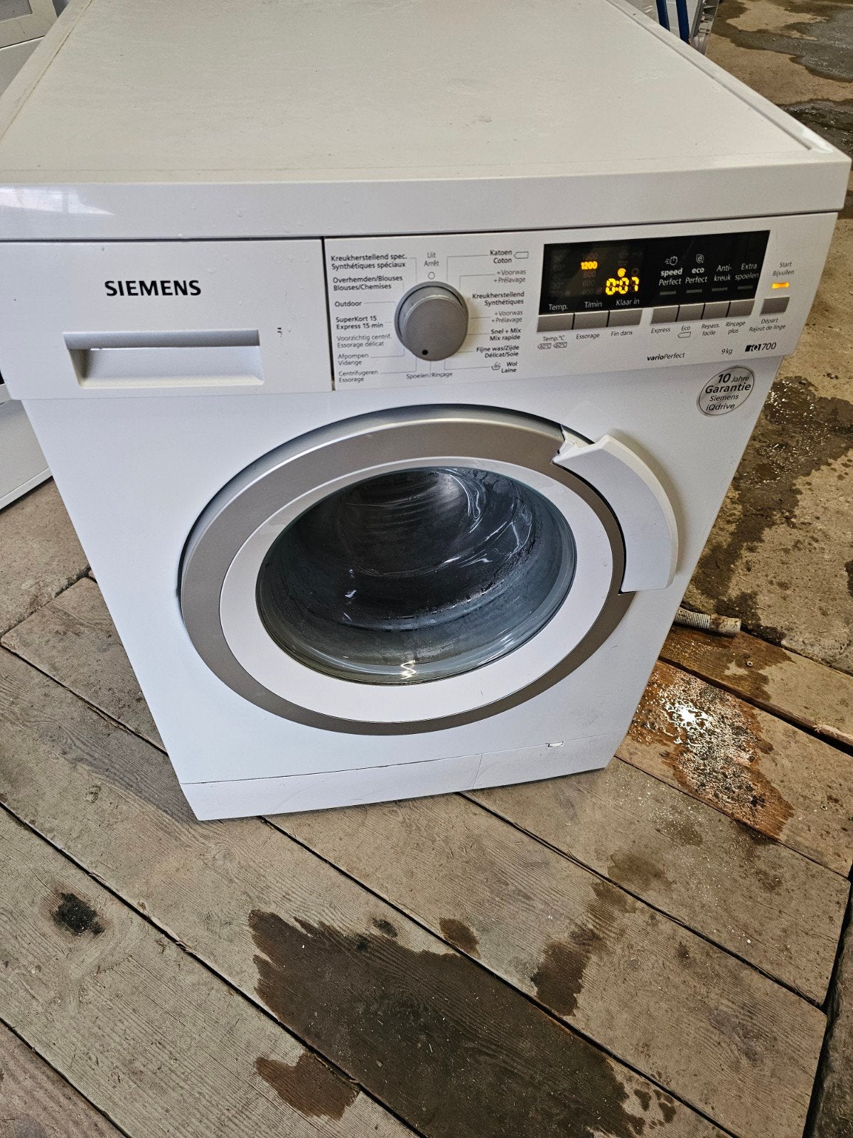 Siemens 9kg, Elektronische apparatuur, Gebruikt, Minder dan 85 cm, 8 tot 10 kg, Ophalen of Verzenden