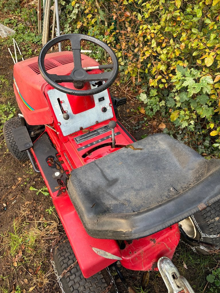 tracteur tondeuse + remorque (de jardin), Jardin & Terrasse, Ascot, Enlèvement, 90 à 120 cm, Démarrage électrique