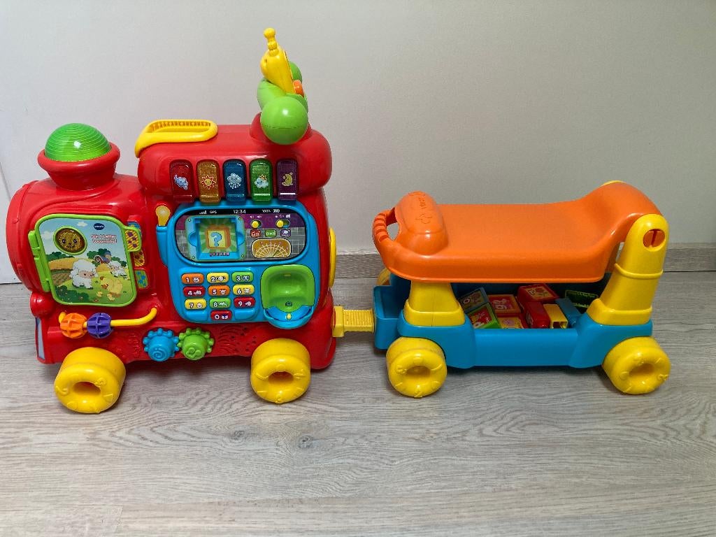 Vtech trein, Kinderen en Baby's, Ophalen of Verzenden, Gebruikt
