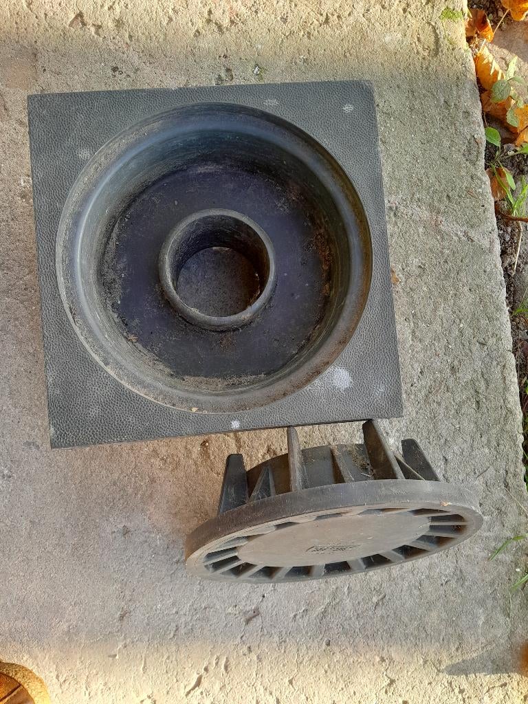 afvoerput buiten, Ophalen