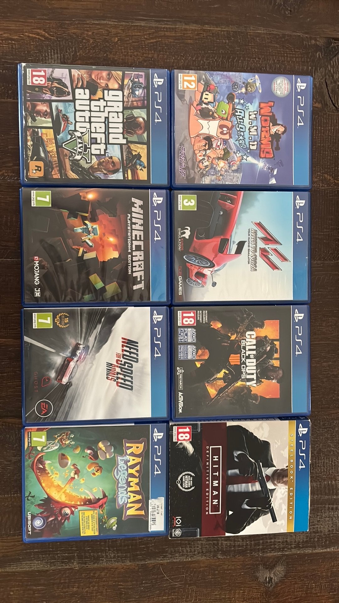 Playstation 4 games, Cd's en Dvd's, Ophalen, Alle leeftijden, Overige typen, Overige soorten
