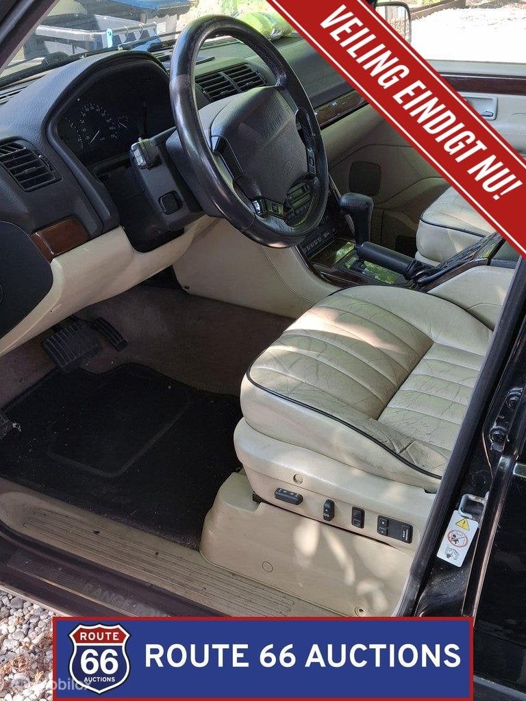 Land Rover Range Rover P38 4.6 HSE | 1999 | Route 66 Auction, Auto's, Land Rover, Zwart, Bedrijf, Handgeschakeld