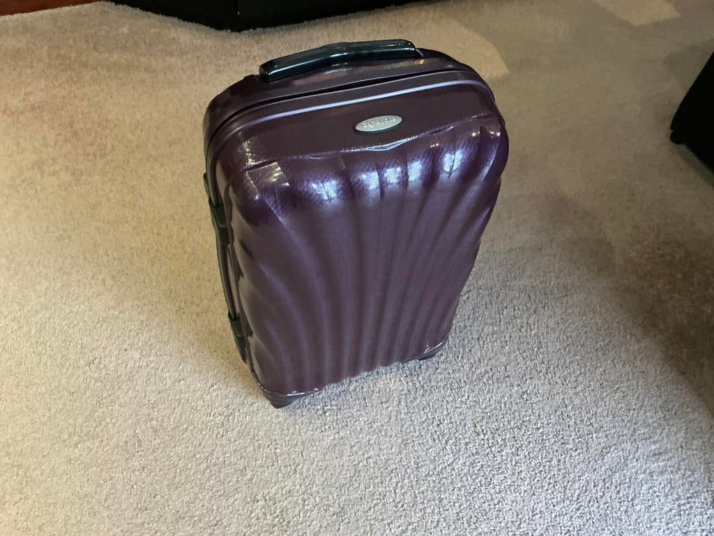 Samsonite Cosmolite cabin case, 50 tot 60 cm, Hard kunststof, Zo goed als nieuw, 35 tot 45 cm