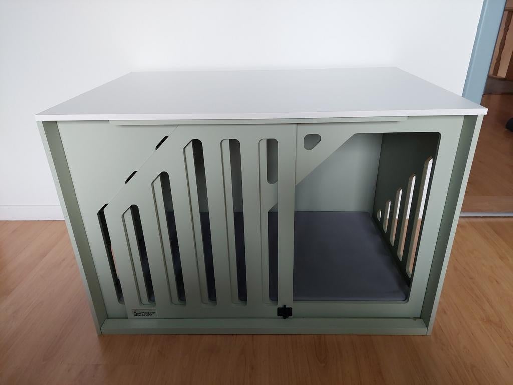 Houten hondenbench Modern Living, Dieren en Toebehoren, Ophalen