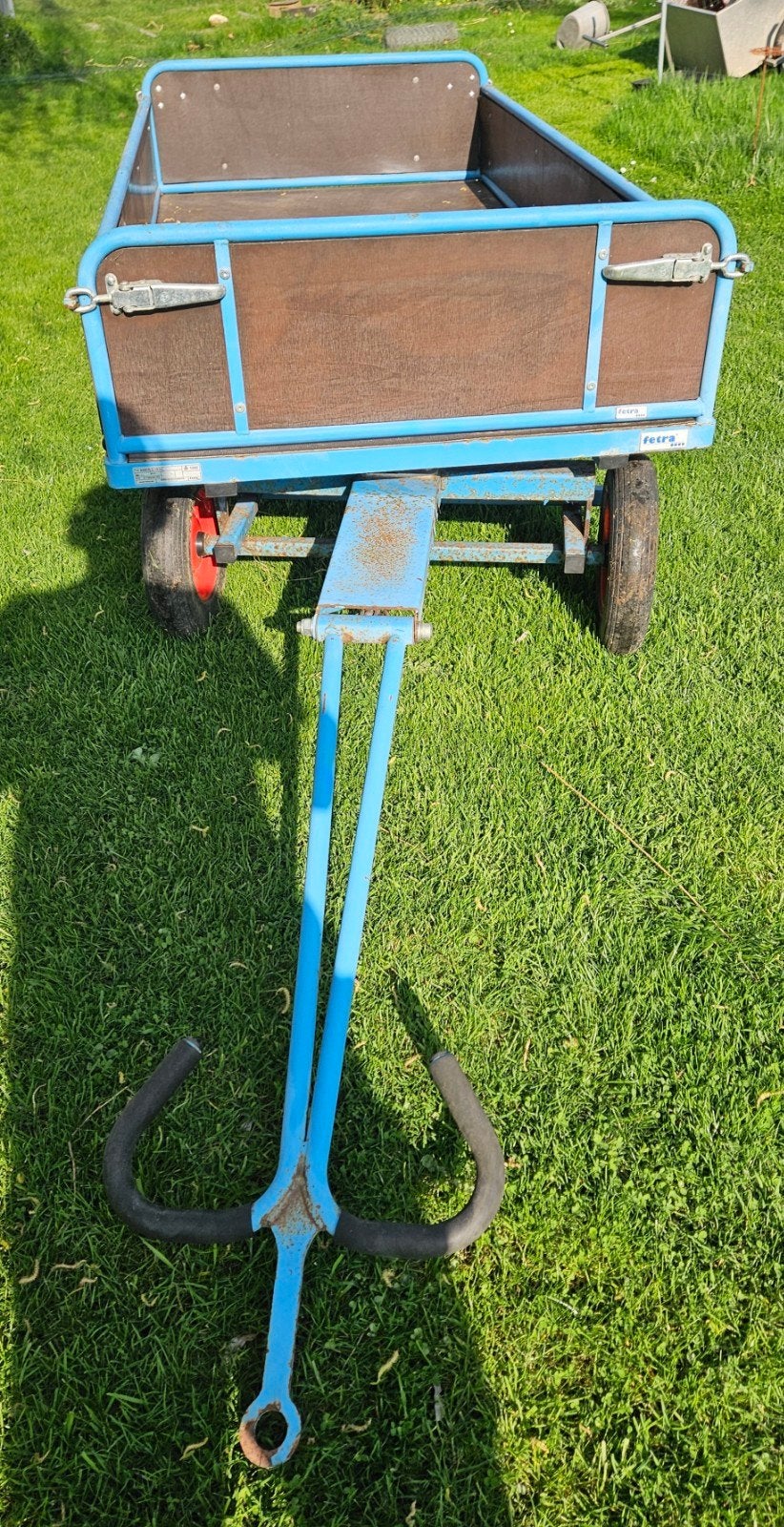 Chariot manuel  Fetra 1250kg + options, Jardin & Terrasse, Chaises longues, Enlèvement