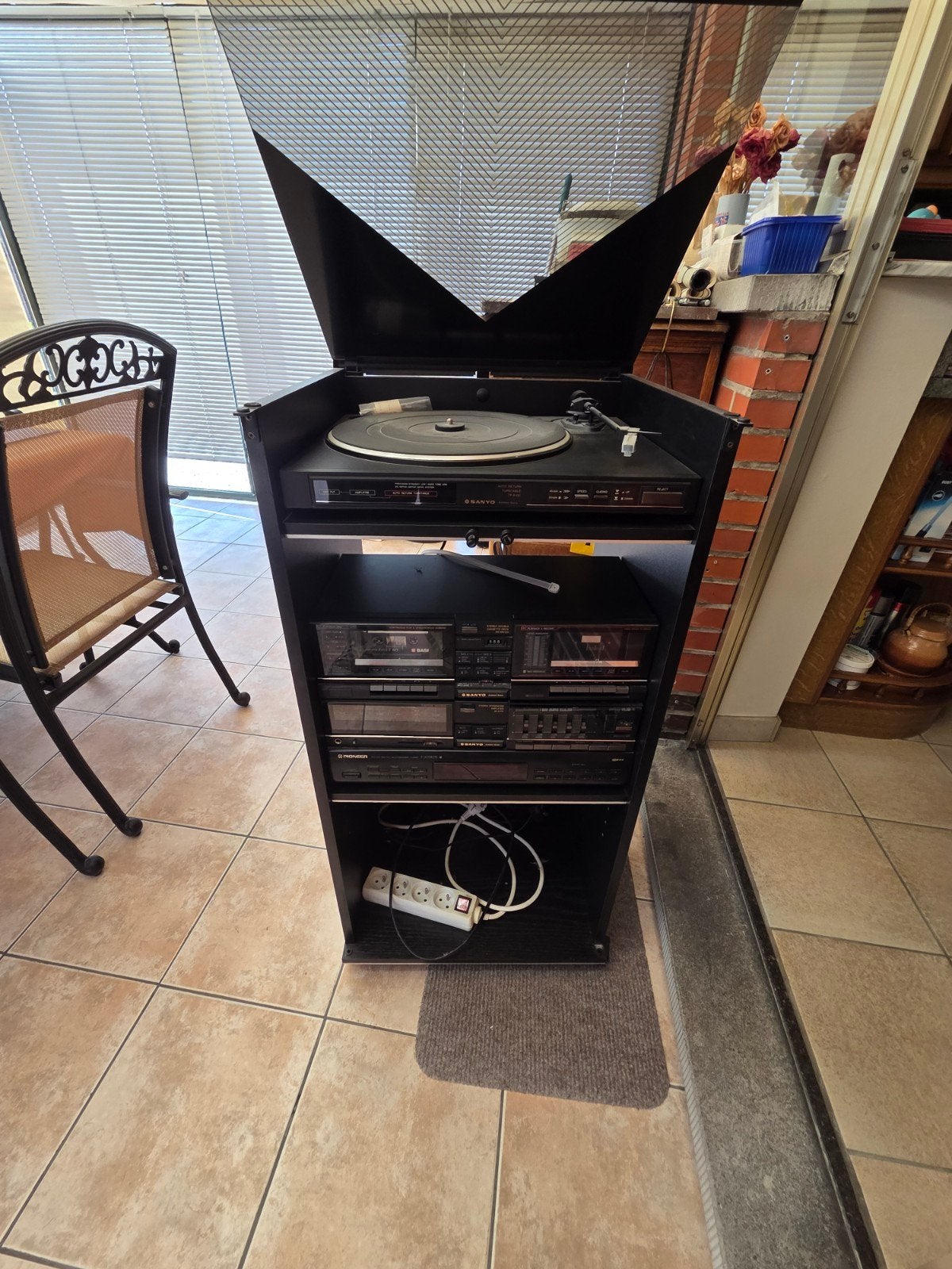 Sanyo toren, Ophalen, Gebruikt