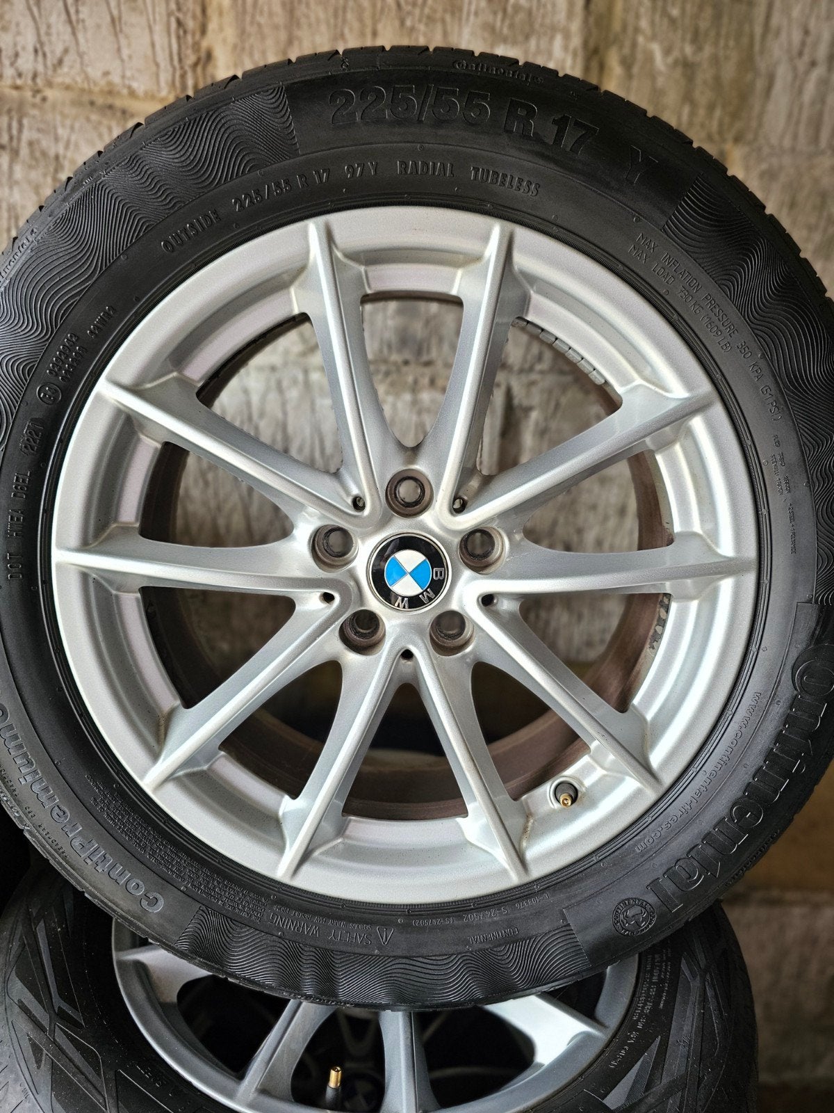 Jantes Bmw Serie 5 G30/31 225 55 17 5x112, Pneus et Jantes, Véhicule de tourisme, Pneus été, 17 pouces
