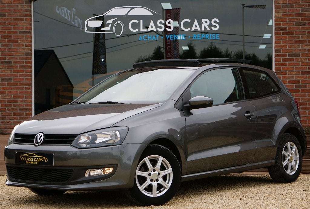 VOLKSWAGEN POLO 1.2i CLIM CARPLAY PANO GARANTIT 12 MOIS, Autos, Achat, Entreprise, Boîte manuelle, Noir