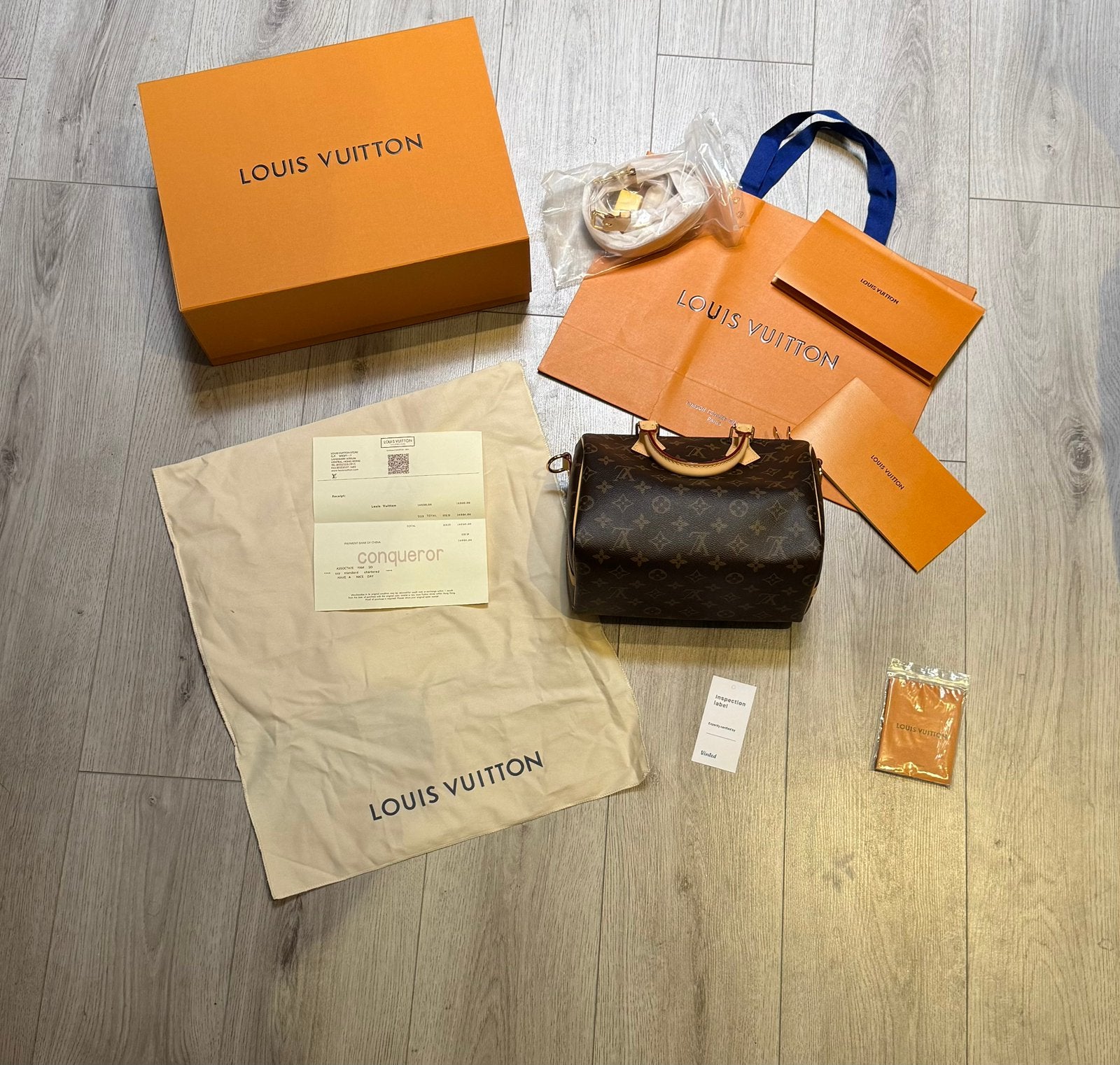 Louis Vuitton tas, Ophalen of Verzenden, Nieuw, Bruin, Handtas