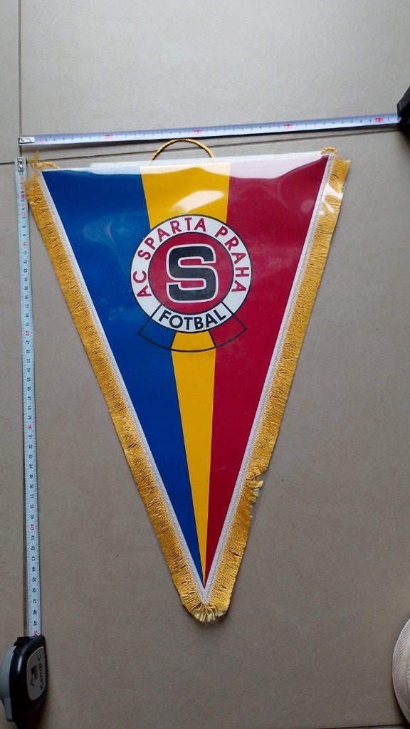 vaandel wimpel fanion Sparta Praag, Ophalen of Verzenden