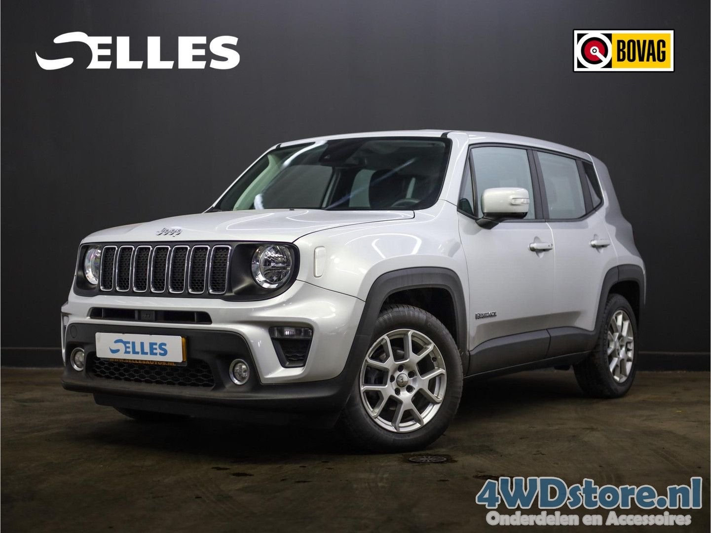 Jeep Renegade 1.0T Longitude | Keyless | DAB Radio | Android, Auto's, Jeep, Electronic Stability Program (ESP), Zwart, 124 g/km
