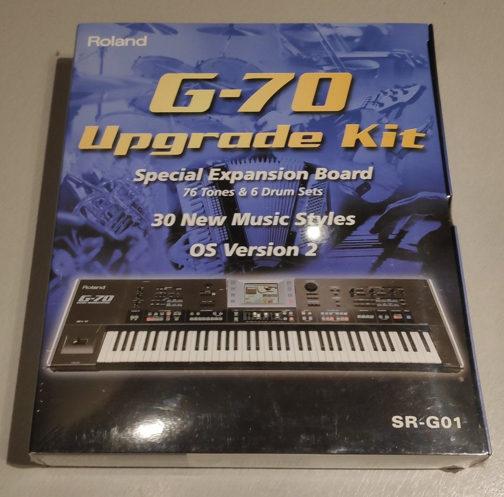 Roland SR-G01 (G-70 en E-80 Upgrade Kit) [NOS Sealed], Muziek en Instrumenten, Keyboards, Nieuw, Overige aantallen, Roland, Ophalen of Verzenden