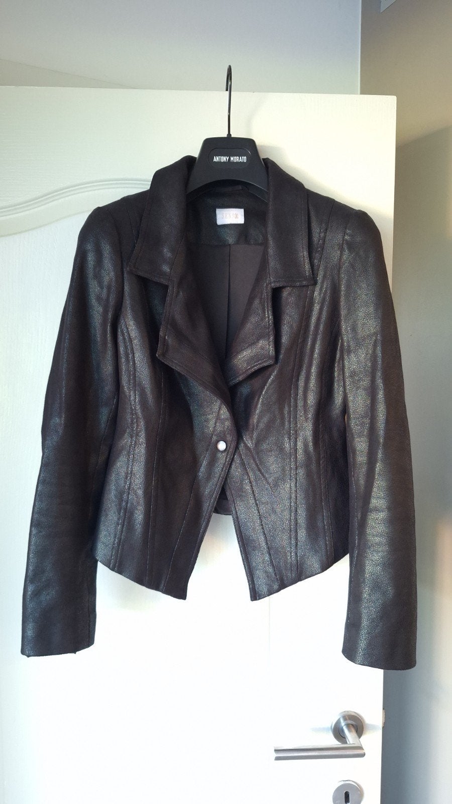 Leder look jasje Senso maat S, Senso, Nieuw, Ophalen of Verzenden, Jasje