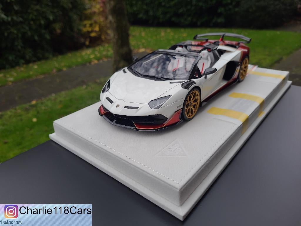 Make Up 1/18 Lamborghini Aventador SVJ Roadster Ad Personam, Enlèvement ou Envoi, Neuf