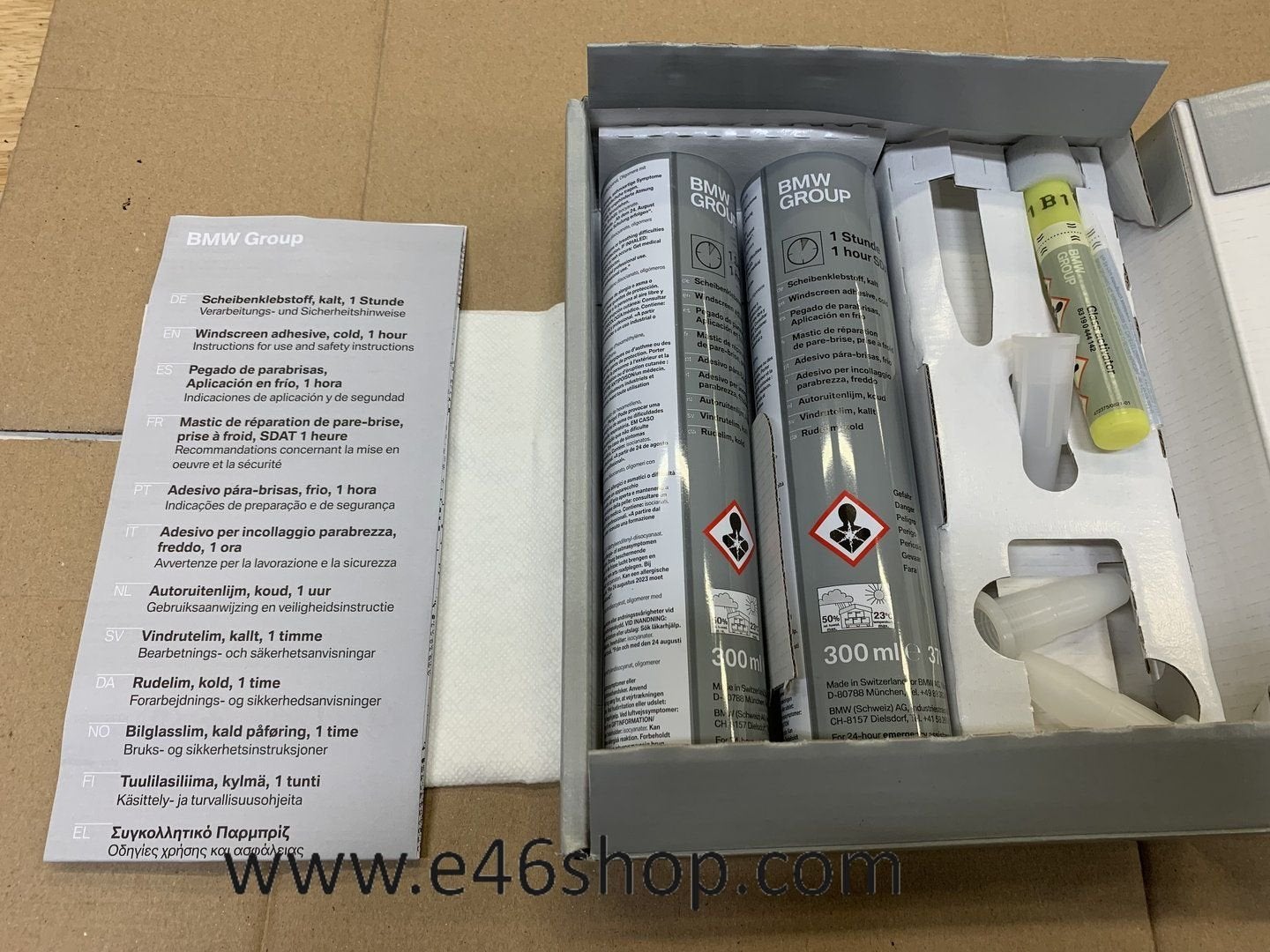 RUIT REPARATIE SET BMW KOUD 1 UUR OE 83192289287 NIEUW, -, -, Nieuw, Ophalen of Verzenden