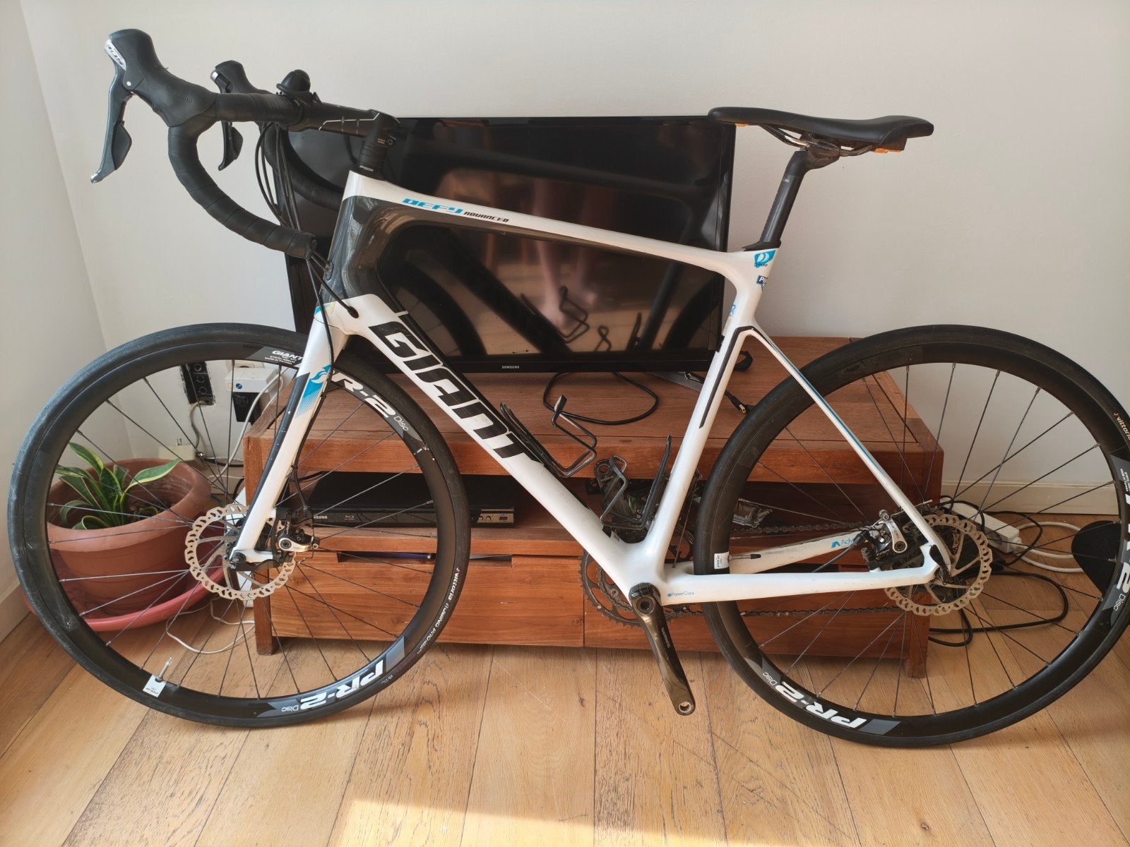 Carbon Giant Defy Advanced maat L discs, Ophalen, 28 inch, Carbon, Heren