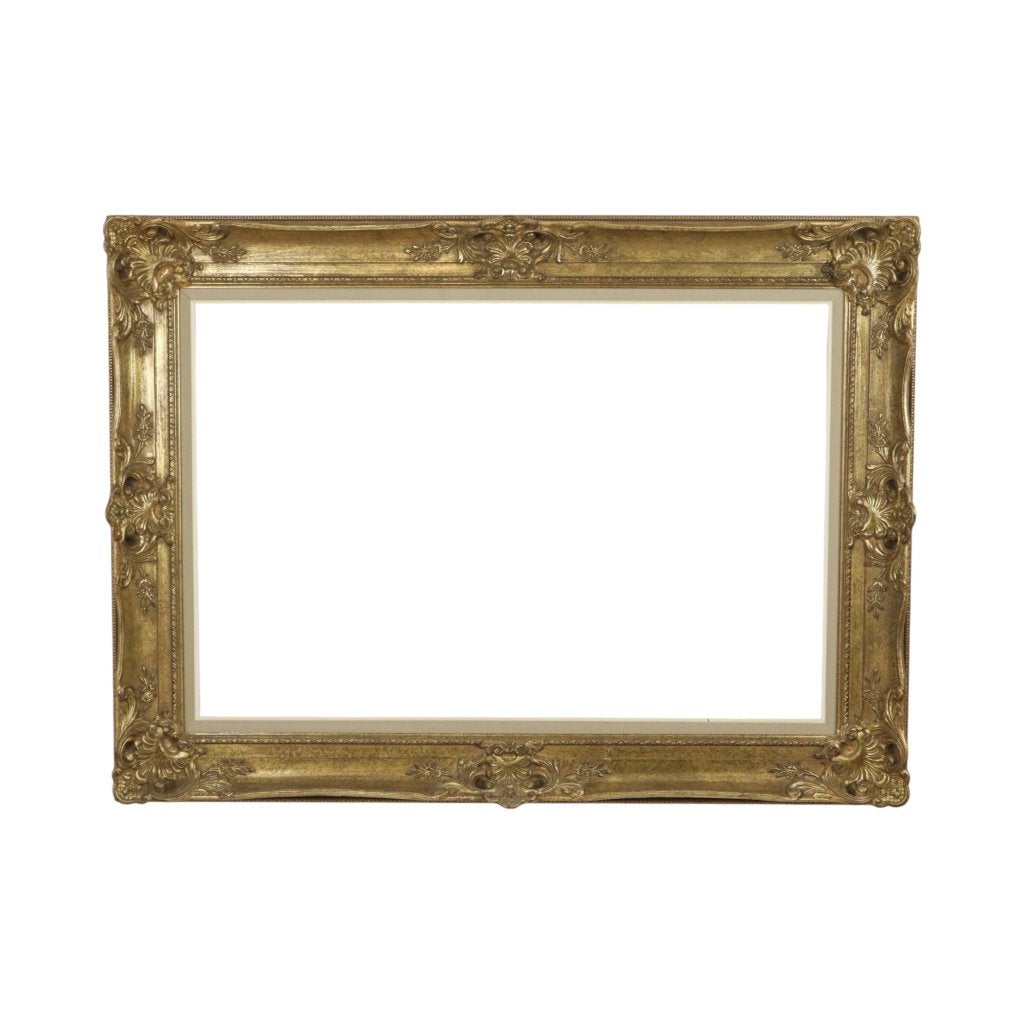 Grote Vergulde Barok Lijst XL Kader Schilderij 113x83cm, Huis en Inrichting, Woonaccessoires | Lijsten, Gebruikt, 75 cm of meer