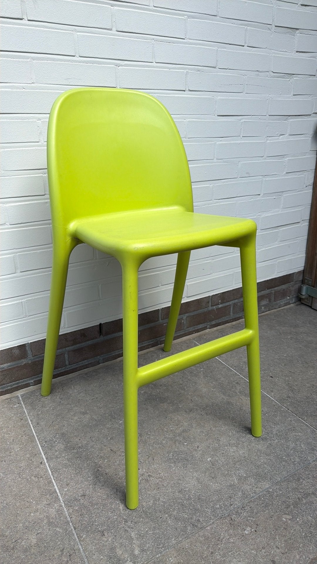 Ikea eetstoel, Jardin & Terrasse, Chaises de jardin, Enlèvement, Utilisé, Plastique
