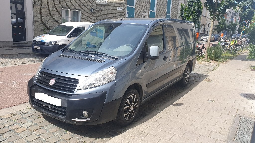 Fiat Scudo 2012, Auto's, Bestelwagens en Lichte vracht, Stof, Bedrijf, 5 deurs, Blauw