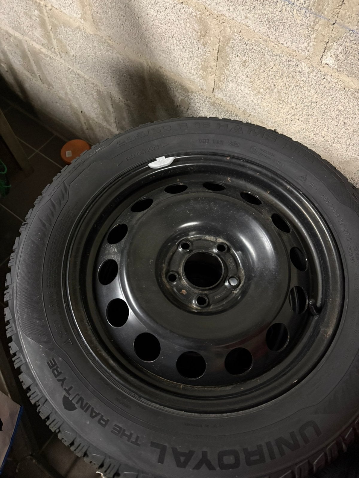 Kit hiver 205/60r16, Enlèvement, Comme neuf