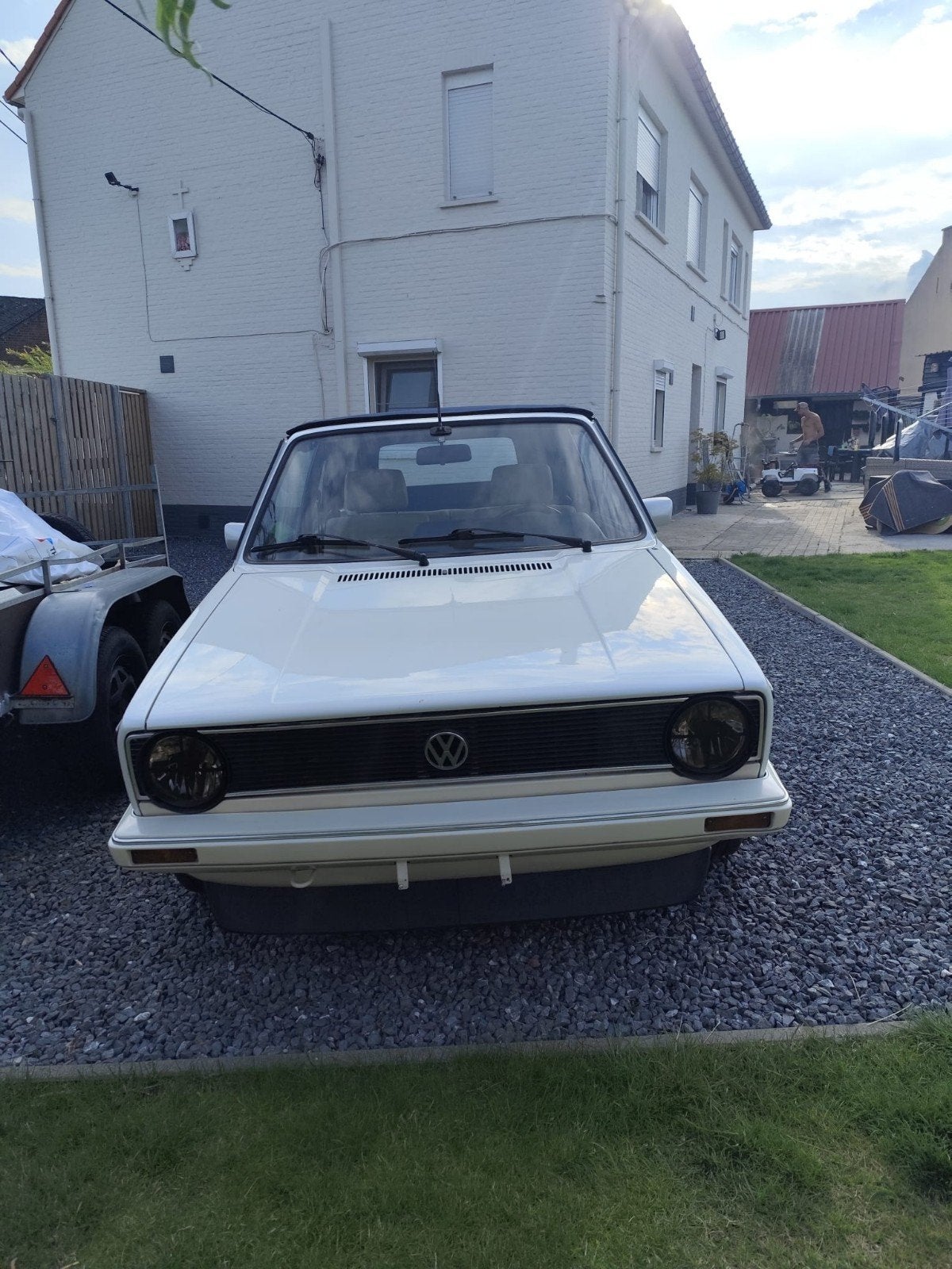 golf 1 cabriolet 1984 1.6, Achat, Beige, Cabriolet, 2 portes