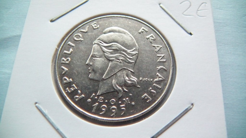 RESERVE MICHEL polynesie 20 francs 1995, Enlèvement