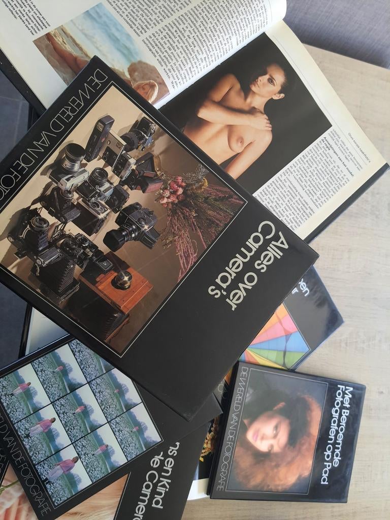 27 delige boekenreeks over fotografie, Ophalen