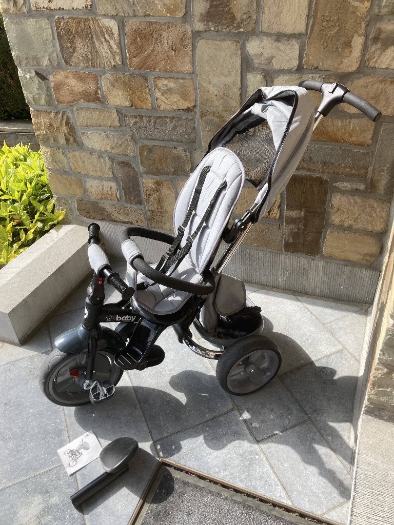 Tricycle évolutif QPLAY, avec barre de guidage, neuf, Fietsen en Brommers, Fietsen | Driewielers, Nieuw, Ophalen